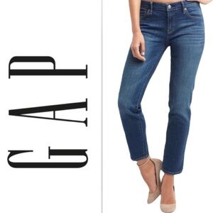 GAP premium curvy straight leg vintage jeans 16 33R